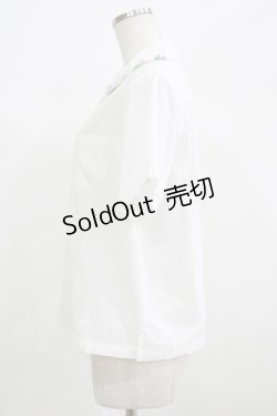 画像2: Jane Marple / Tulip collar blouse  白 H-25-06-26-038-JM-BL-KB-ZH
