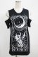 画像1: Restyle / WITCHES CHANT cold shoulder tops XS ブラック H-25-06-26-043-GO-TO-KB-ZH (1)