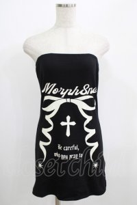 MORPH8NE / WORSHIPワンピース  ブラック H-25-06-26-044-PU-OP-KB-ZH