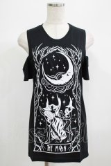 Restyle / WITCHES CHANT cold shoulder tops XS ブラック H-25-06-26-045-GO-TO-KB-ZH