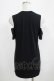 画像3: Restyle / WITCHES CHANT cold shoulder tops XS ブラック H-25-06-26-045-GO-TO-KB-ZH (3)