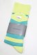 画像2: MILKBOY / スリークォータースsocks  ライム×サックス H-25-06-26-052-MB-ZA-KB-ZH (2)