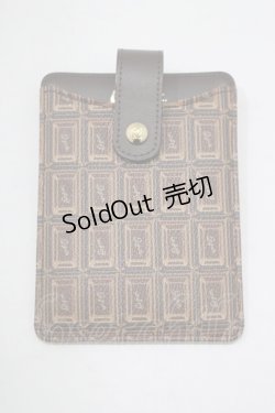 画像1: Q-pot. / Bitter Chocolate Q-pot.Phone Case  ブラウン H-25-10-03-1021-QP-ZA-KB-ZH