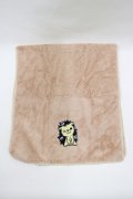 NieR Clothing / マイクロファイバーフェイスタオル  茶 H-25-06-26-058-PU-ZA-KB-ZH