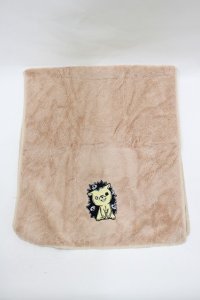 NieR Clothing / マイクロファイバーフェイスタオル  茶 H-25-06-26-058-PU-ZA-KB-ZH