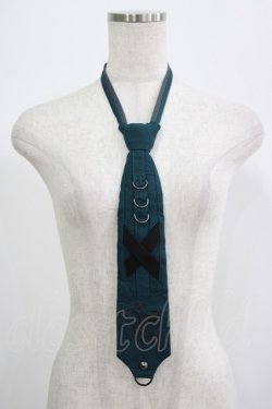 画像1: Ozz Croce / 刺繍ネクタイ  グリーン H-25-06-26-059-OO-ZA-KB-ZH
