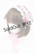 Angelic Pretty / おしゃまフリルヘッドドレス（タータン）  ピンク H-25-06-26-1001-AP-AC-NS-ZH