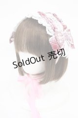 Angelic Pretty / おしゃまフリルヘッドドレス（タータン）  ピンク H-25-06-26-1001-AP-AC-NS-ZH