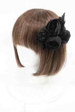 画像2: Victorian maiden / ローズブーケヘアクリップ  アイボリー H-25-06-26-1005-CL-AC-NS-ZH