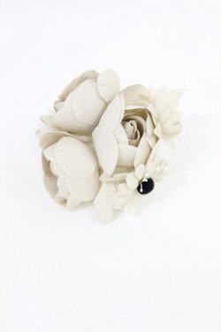 画像1: Victorian maiden / ローズブーケヘアクリップ  ブラック H-25-06-26-1006-CL-AC-NS-ZH