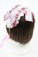 画像2: Angelic Pretty / おしゃまフリルヘッドドレス（タータン）  ピンク H-25-06-26-1001-AP-AC-NS-ZH (2)