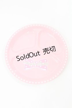 画像1: Angelic Pretty / オリジナルリボン柄ランチプレート  ピンク H-25-06-26-1013-AP-ZA-NS-ZH