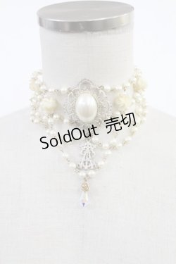 画像1: BABY,THE STARS SHINE BRIGHT / La Belle et la secret de la rose パールチョーカー  ゴールド H-25-06-26-1018-BA-AC-NS-ZH