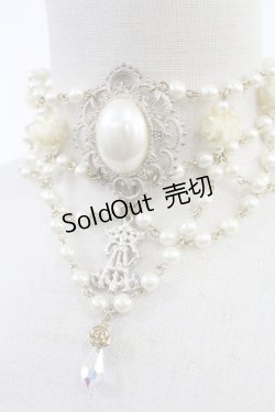 画像2: BABY,THE STARS SHINE BRIGHT / La Belle et la secret de la rose パールチョーカー  ゴールド H-25-06-26-1018-BA-AC-NS-ZH