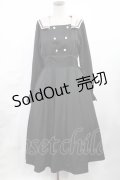 m petit by misako / サンリオキャラクターズコラボ クロミセーラーワンピース S ブラック H-25-06-26-1037-LO-OP-NS-ZH