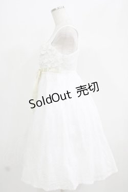 画像2: Jane Marple / フリルジャンパースカート  オフ H-25-06-26-001-JM-OP-NS-ZH