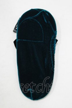 画像2: MR corset / ベロアルームシューズ  グリーン H-25-06-26-069-PU-ZA-KB-ZH