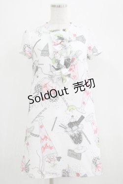 画像1: MILK / パフェツィギーワンピース  オフ H-25-06-26-007-ML-OP-KB-ZH