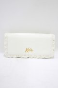 Katie / FRILL wallet  ホワイト H-25-06-26-071-LO-ZA-KB-ZH