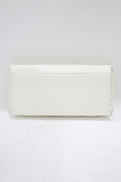 画像2: Katie / FRILL wallet  ホワイト H-25-06-26-071-LO-ZA-KB-ZH