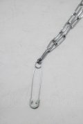 NieR Clothing / NieR PIN NECKLACE  シルバー H-25-06-26-073-PU-AC-KB-ZH