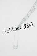 NieR Clothing / NieR PIN NECKLACE  シルバー H-25-06-26-073-PU-AC-KB-ZH