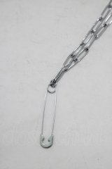 NieR Clothing / NieR PIN NECKLACE  シルバー H-25-06-26-073-PU-AC-KB-ZH