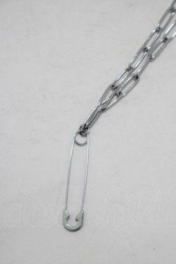 画像1: NieR Clothing / NieR PIN NECKLACE  シルバー H-25-06-26-073-PU-AC-KB-ZH