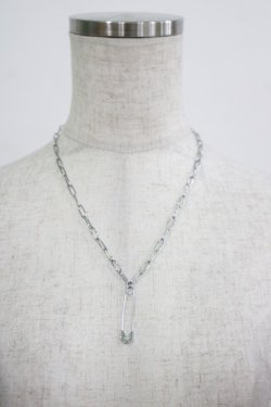 画像3: NieR Clothing / NieR PIN NECKLACE  シルバー H-25-06-26-073-PU-AC-KB-ZH