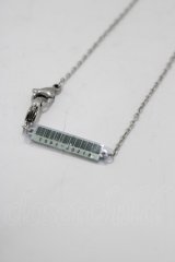 NieR Clothing / PLATE NECKLACE  シルバー H-25-06-26-074-PU-AC-KB-ZH