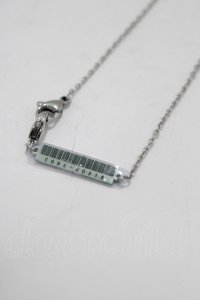 NieR Clothing / PLATE NECKLACE  シルバー H-25-06-26-074-PU-AC-KB-ZH