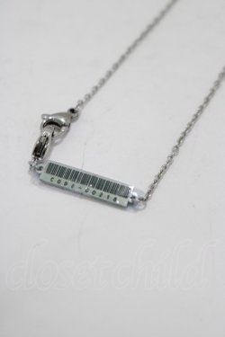 画像1: NieR Clothing / PLATE NECKLACE  シルバー H-25-06-26-074-PU-AC-KB-ZH
