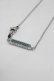 画像1: NieR Clothing / PLATE NECKLACE  シルバー H-25-06-26-074-PU-AC-KB-ZH (1)
