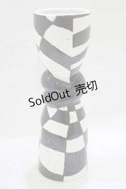 画像1: KILL STAR / TWISTED TALL VASE   H-25-06-26-079-SL-ZA-KB-ZH