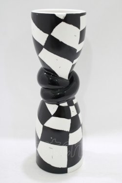 画像1: KILL STAR / TWISTED TALL VASE   H-25-06-26-081-SL-ZA-KB-ZH