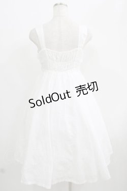 画像3: Jane Marple / フリルジャンパースカート  オフ H-25-06-26-001-JM-OP-NS-ZH