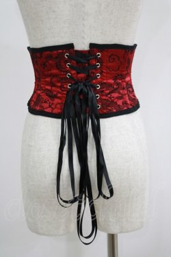 画像3: Spider Lily / DRAGONコルセット  黒×赤 H-25-06-26-013-GO-ZA-KB-ZH