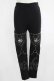 画像1: Restyle / PENTAGRAM HARNESS LEGGINGS M ブラック H-25-06-26-021-GO-PA-KB-ZH (1)