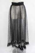 MORPH8NE / EMOTIONAL SKIRT  ブラック H-25-06-26-022-PU-SK-KB-ZH