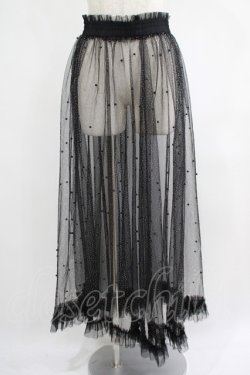 画像1: MORPH8NE / EMOTIONAL SKIRT  ブラック H-25-06-26-022-PU-SK-KB-ZH