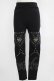 画像1: Restyle / PENTAGRAM HARNESS LEGGINGS M ブラック H-25-06-26-024-GO-PA-KB-ZH (1)