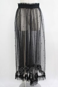 MORPH8NE / EMOTIONAL SKIRT  ブラック H-25-06-26-026-PU-SK-KB-ZH