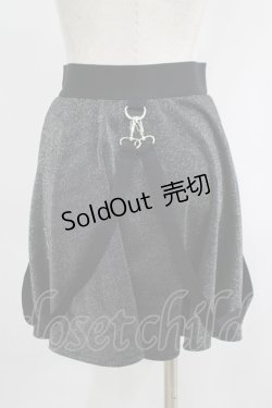画像3: KILL STAR / Studio 666 Skater Skirt XS グリッターブラック H-25-10-24-022-SL-SK-KB-ZH