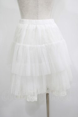 画像3: ATELIER BOZ / ハードチュールパニエ  白 H-25-06-27-1036-EL-SK-KB-ZH