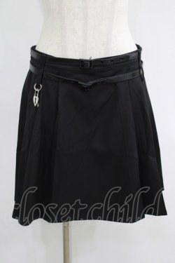 画像1: PUNK RAVE / LOCKHEART SKIRT L ブラック H-25-06-27-1039-PU-SK-KB-ZH