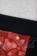画像5: gouk / 和柄アシメキュロット  黒×赤 H-25-06-27-1042-GO-PA-KB-ZH (5)