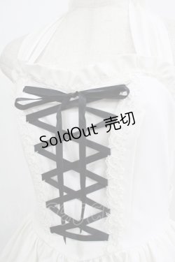 画像7: Moi-meme-Moitie / チャーチゲートプリントサンドレス  オフ×ブラック H-25-06-27-1003-MO-OP-KB-ZH