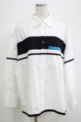MILKBOY / SPORTYシャツ  シロ H-25-06-27-1048-MB-BL-KB-ZH