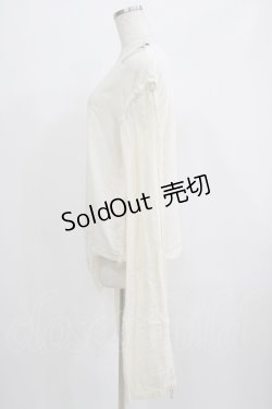 画像2: SEXY DYNAMITE LONDON / ガーゼシャツ  オフ H-25-06-27-1049-PU-TO-KB-ZH