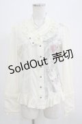 Ozz oneste / チャイナブラウス  アイボリー H-25-06-27-1050-OO-BL-KB-ZH